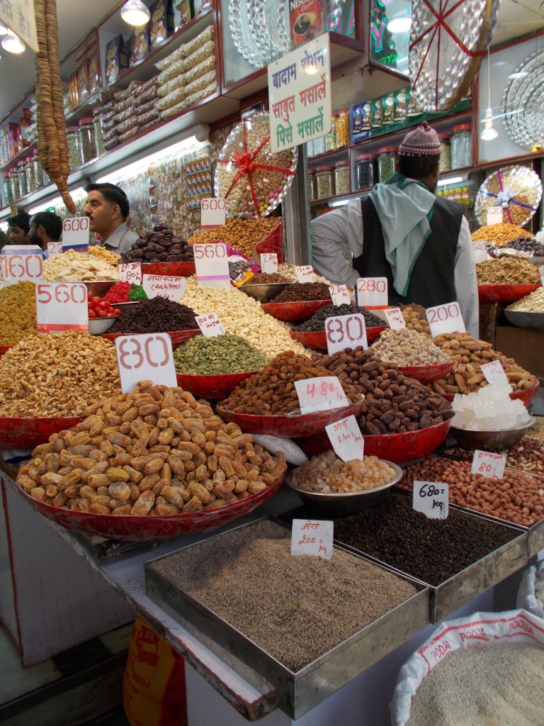 Spice market in Delhi
