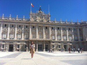 Madrid Palace! Chilling with the royals