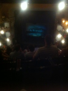 Sitting in the absolute nosebleeds, but it was worth it.